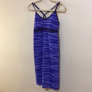 Athleta Shorebrook Printed Padded Bra Sun Dress